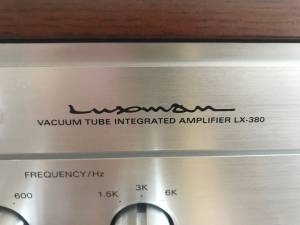Luxman LX-380 VACUUM TUBE AMPLIFIER